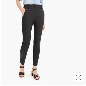 J Crew High Rise Cameron Pants in Black
